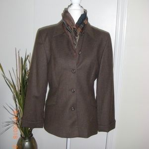 Vintage Brown Pendleton Jacket size 6